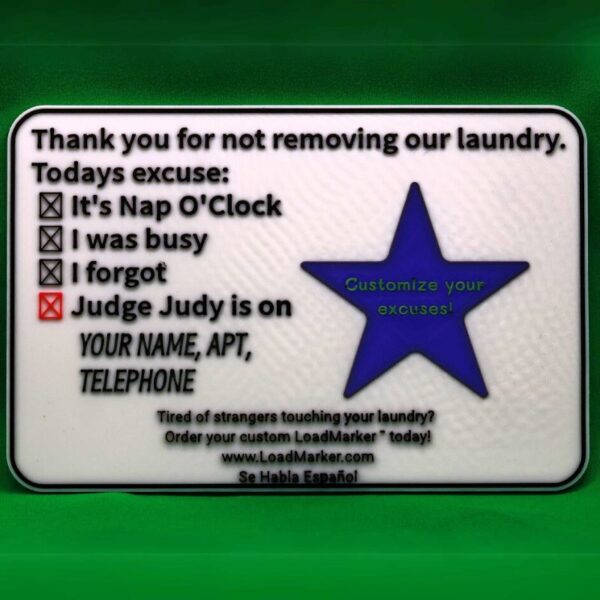 Loadmarker Magnetic Laundry Tag #2