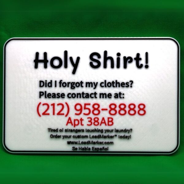 Loadmarker Magnetic Laundry Tag #6