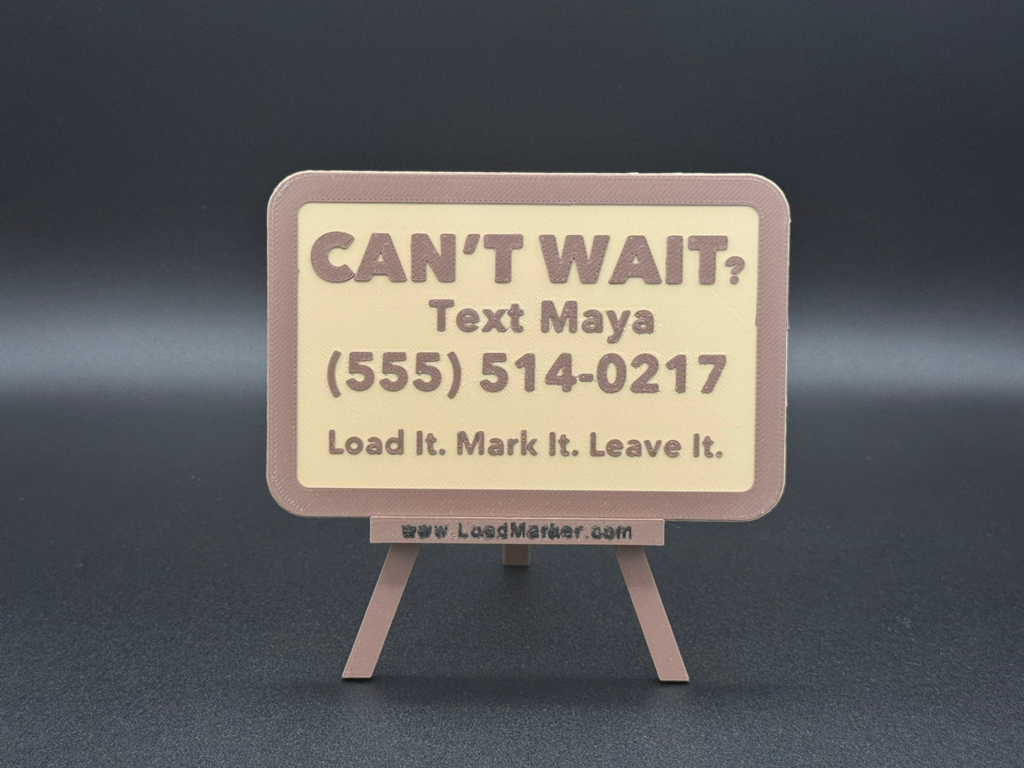 Loadmarker™ Magnetic Laundry Tag — CANT WAIT - Image 3