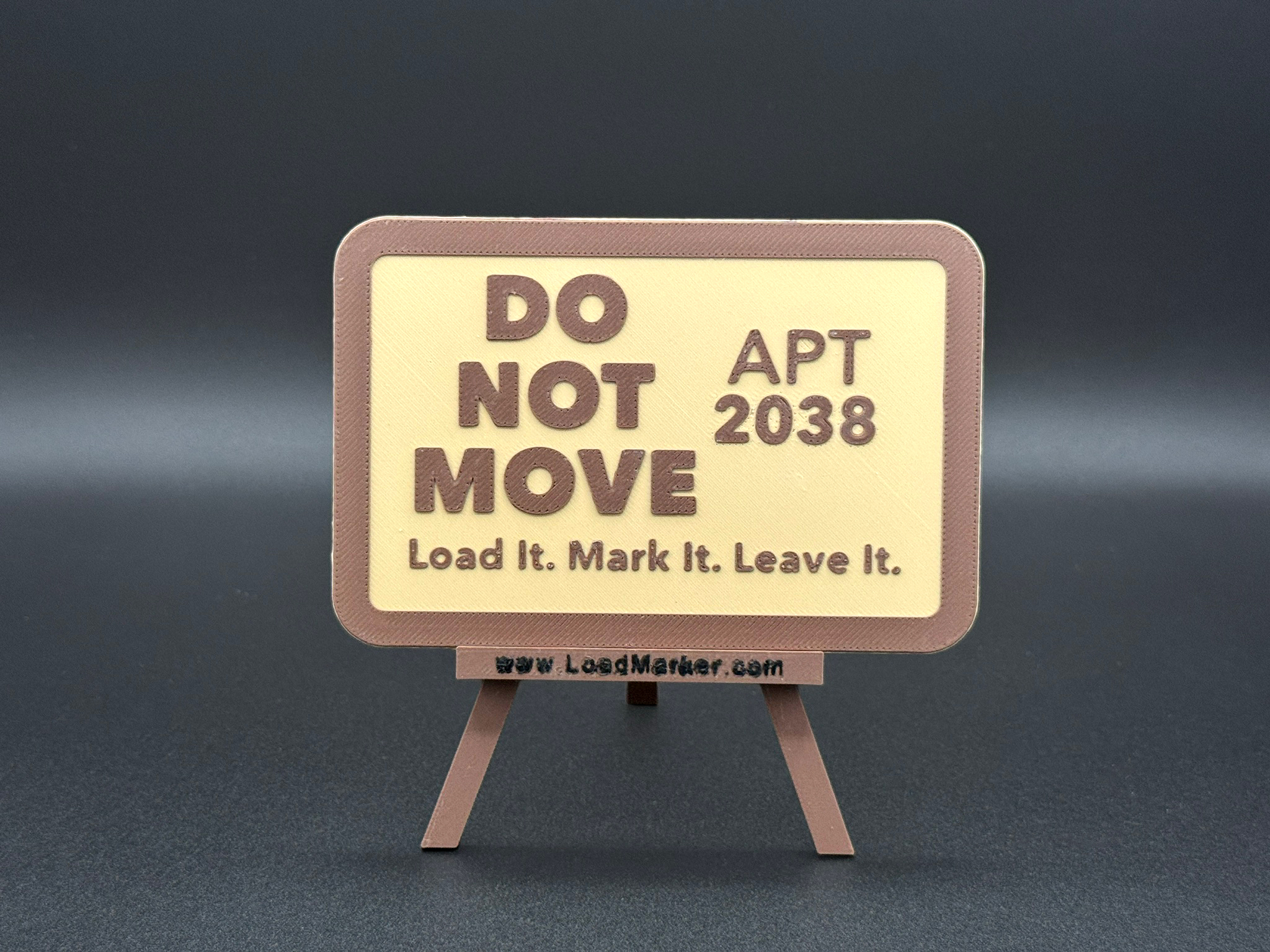Loadmarker™ Magnetic Laundry Tag — DO NOT MOVE - Image 2