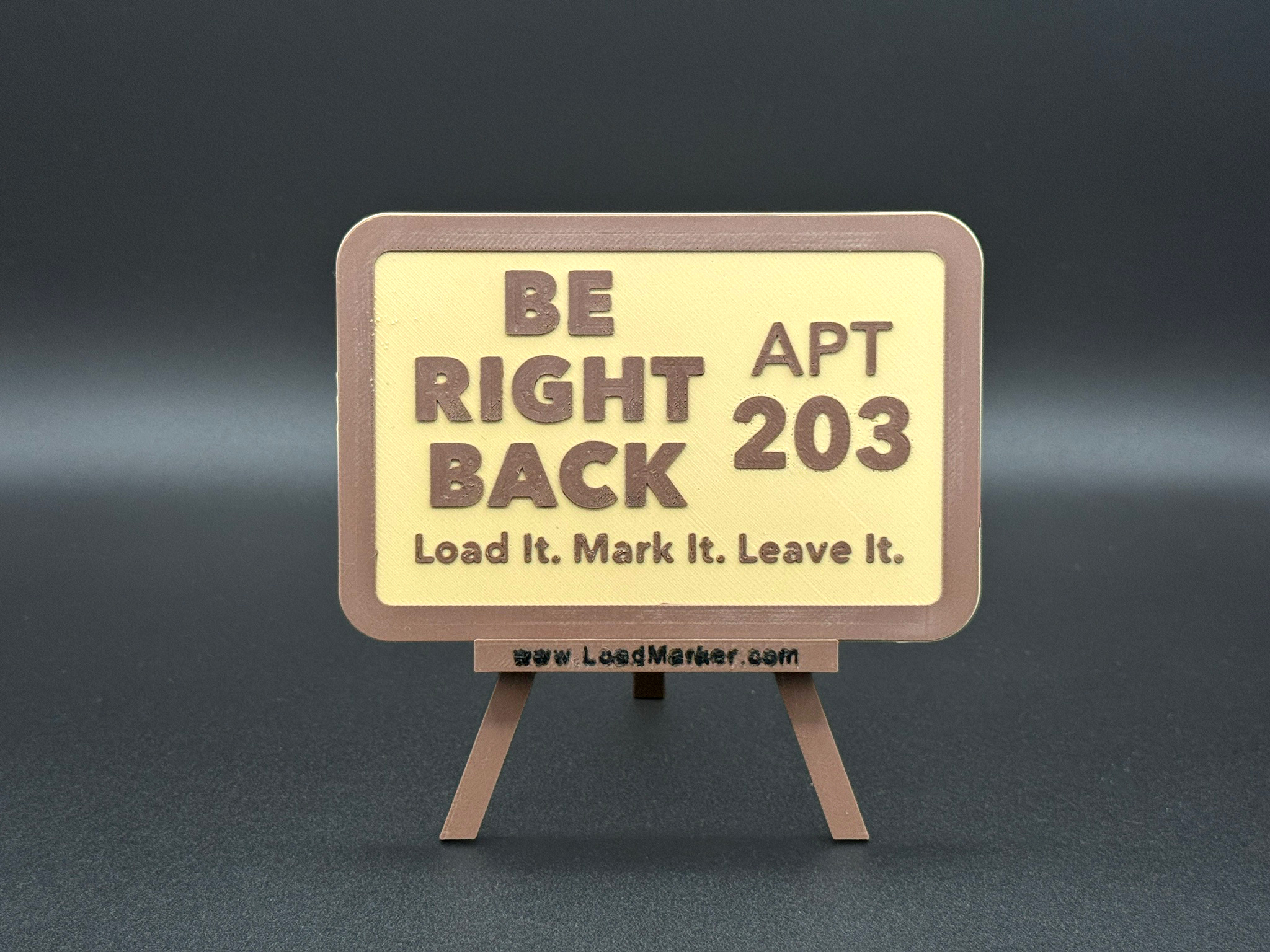 Loadmarker™ Magnetic Laundry Tag — BE RIGHT BACK - Image 2