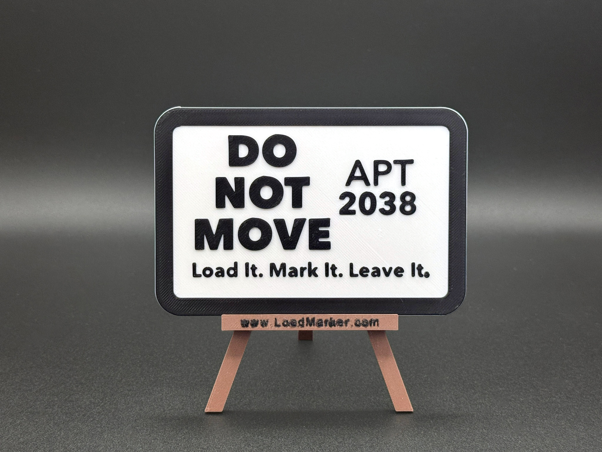 Loadmarker™ Magnetic Laundry Tag — DO NOT MOVE