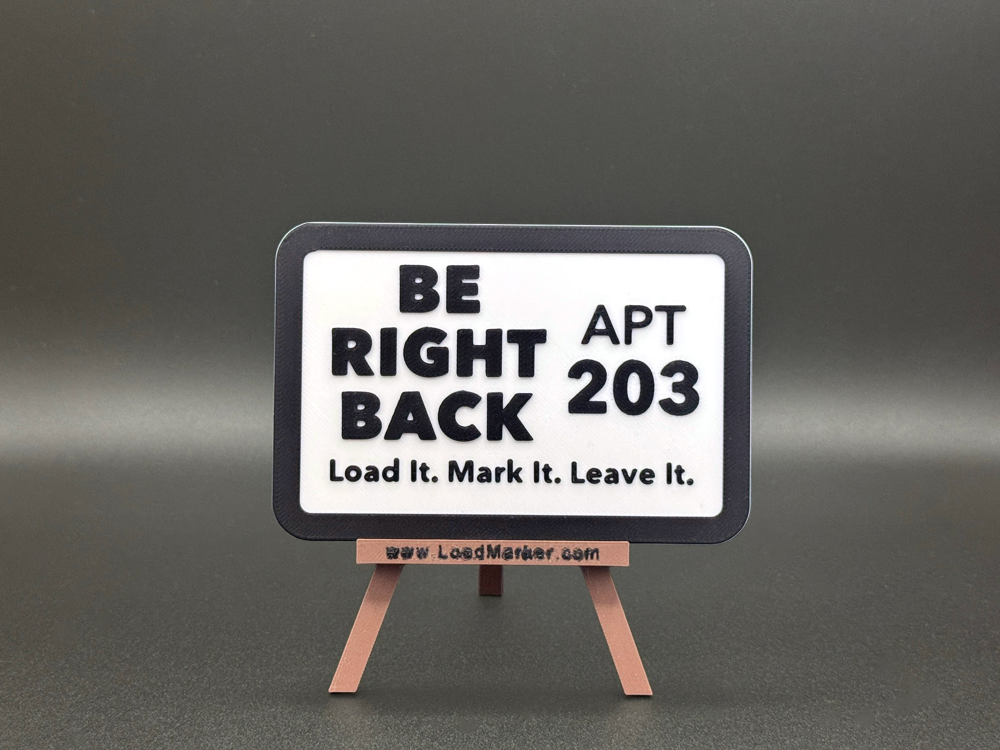 Loadmarker™ Magnetic Laundry Tag — BE RIGHT BACK